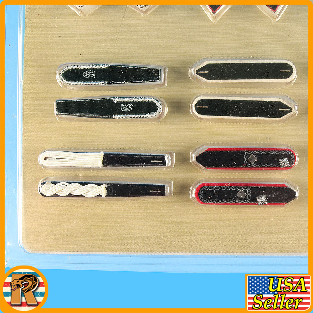 Deluxe Accessories - WWII Collar Tabs Set E60045 #2 *READ* - 1/6 Scale - DID